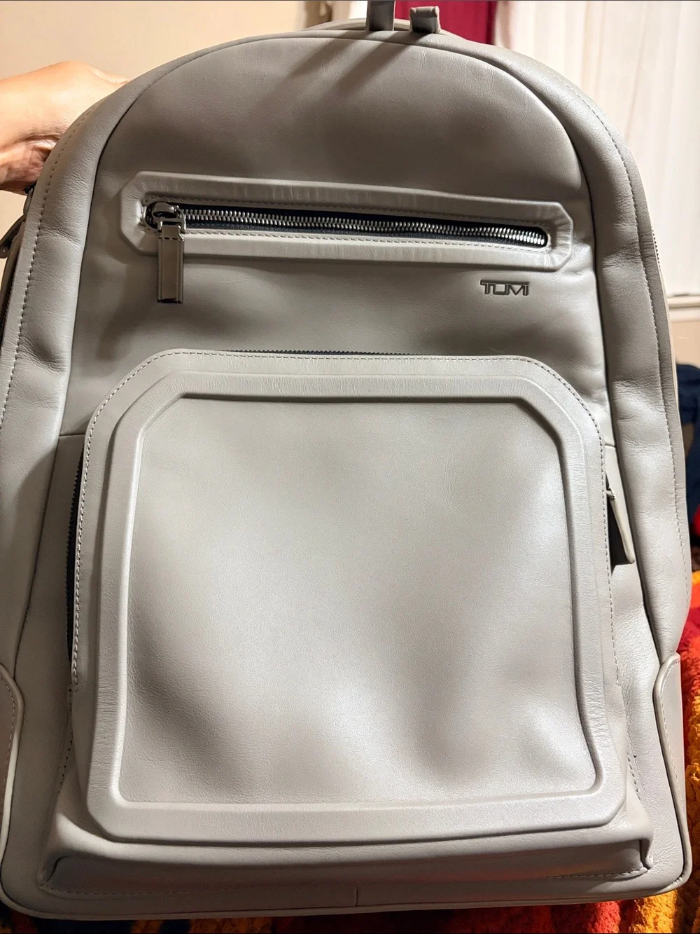 Tumi sleek leather